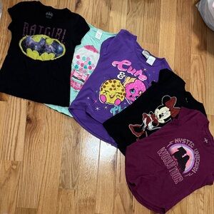 Colorful Graphic T-Shirts for girls